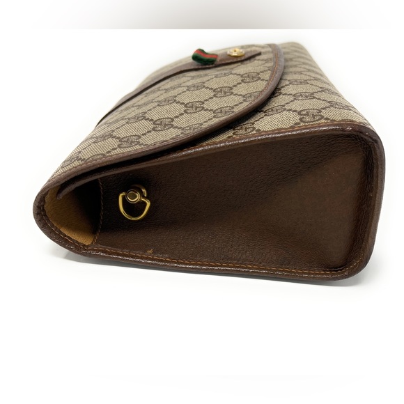Gucci Clutch Crossbody Bag Handbag Sherry line Large Bag - Picture 6 of 16